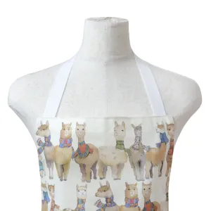 コットンエプロン Alpaca & Angora