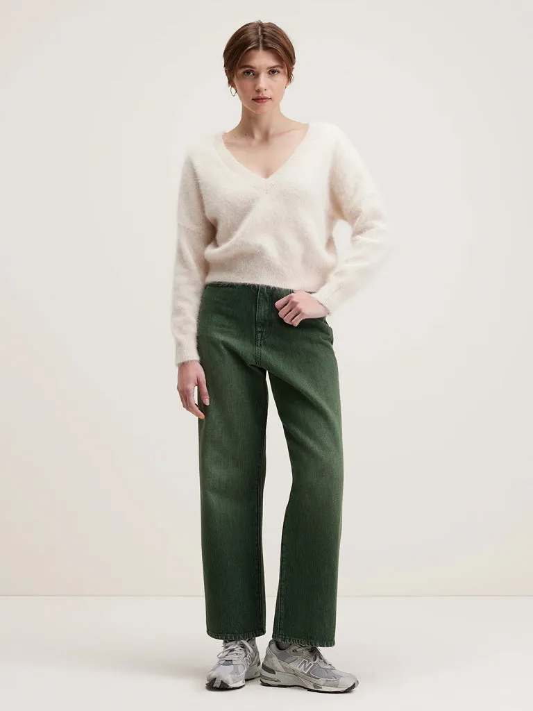 Bellerose Datev V Sweater in Parchment