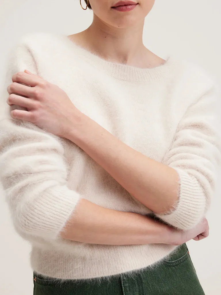 Bellerose Datev V Sweater in Parchment