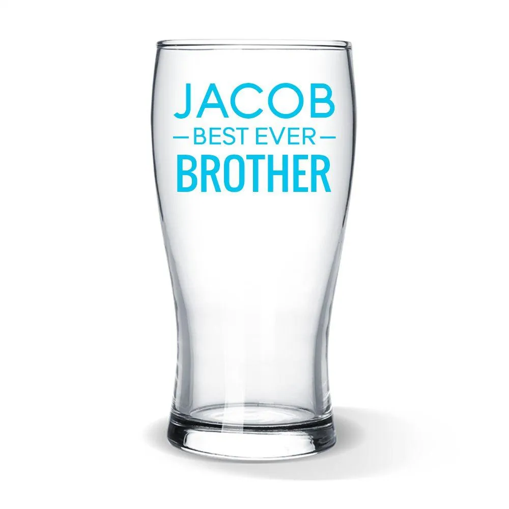 Best Ever Colour Printed Standard Beer Glass