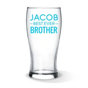 Best Ever Colour Printed Standard Beer Glass