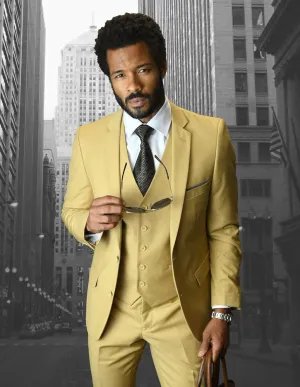 CHAD CHESTNUT SLIM FIT 3 PC SUIT