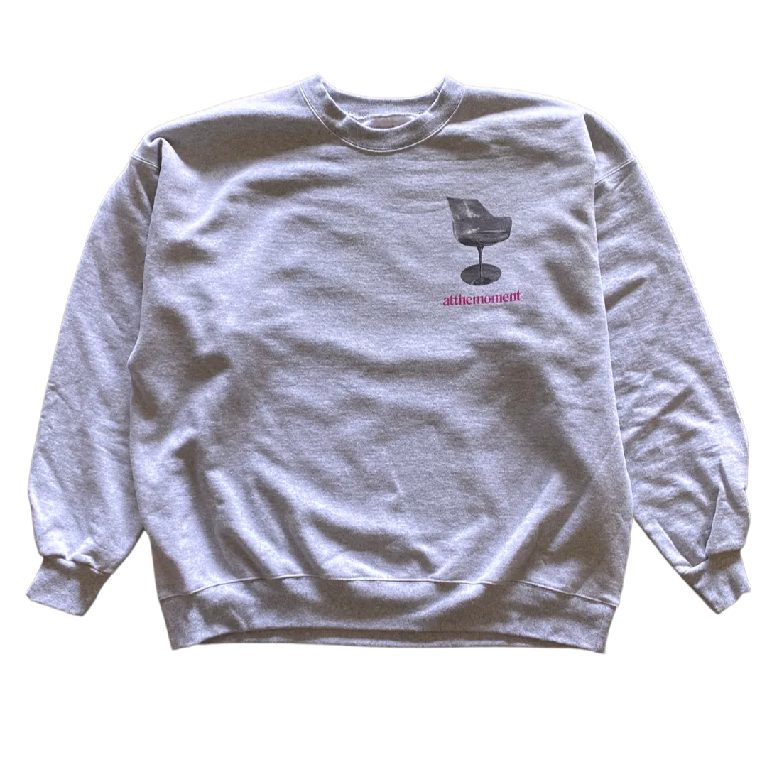 Champagne Chairs and Birds Crewneck
