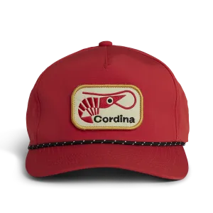 Cordina Shrimp Hat-Bright Red/Bright Red
