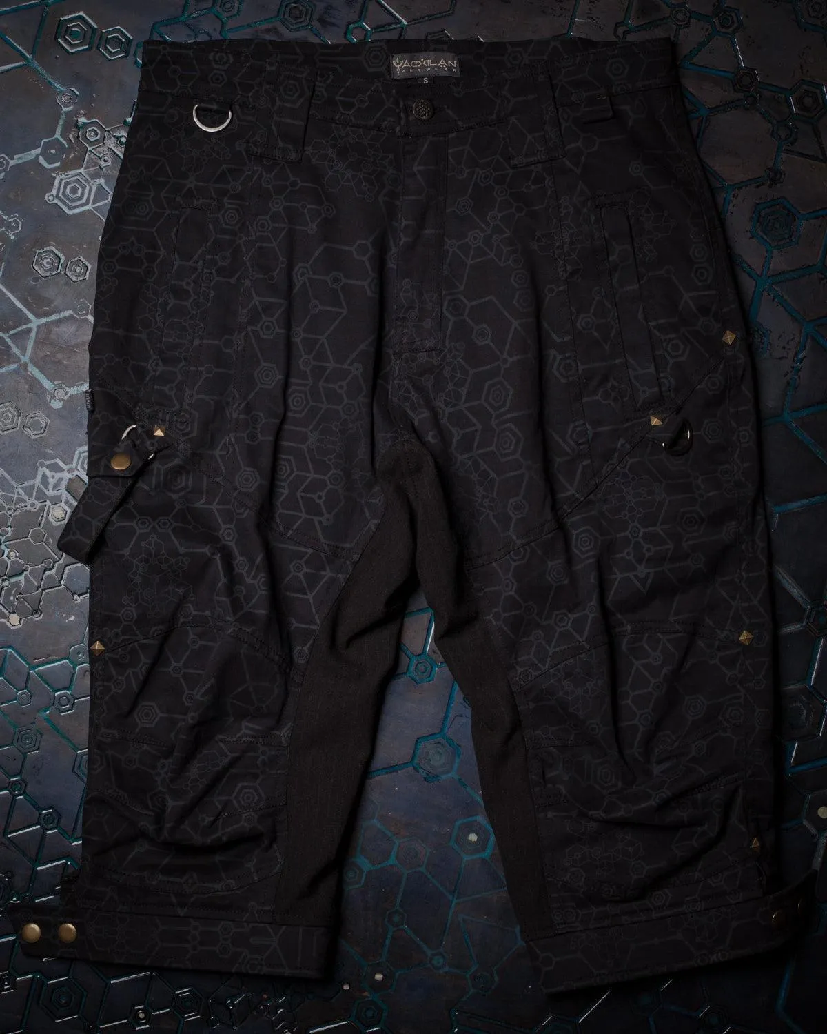 Corsaire Men Pirate / Cotton Printed - Black SHAMANKA