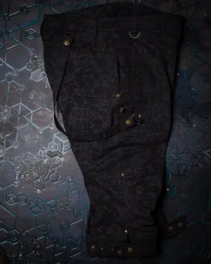 Corsaire Men Pirate / Cotton Printed - Black SHAMANKA