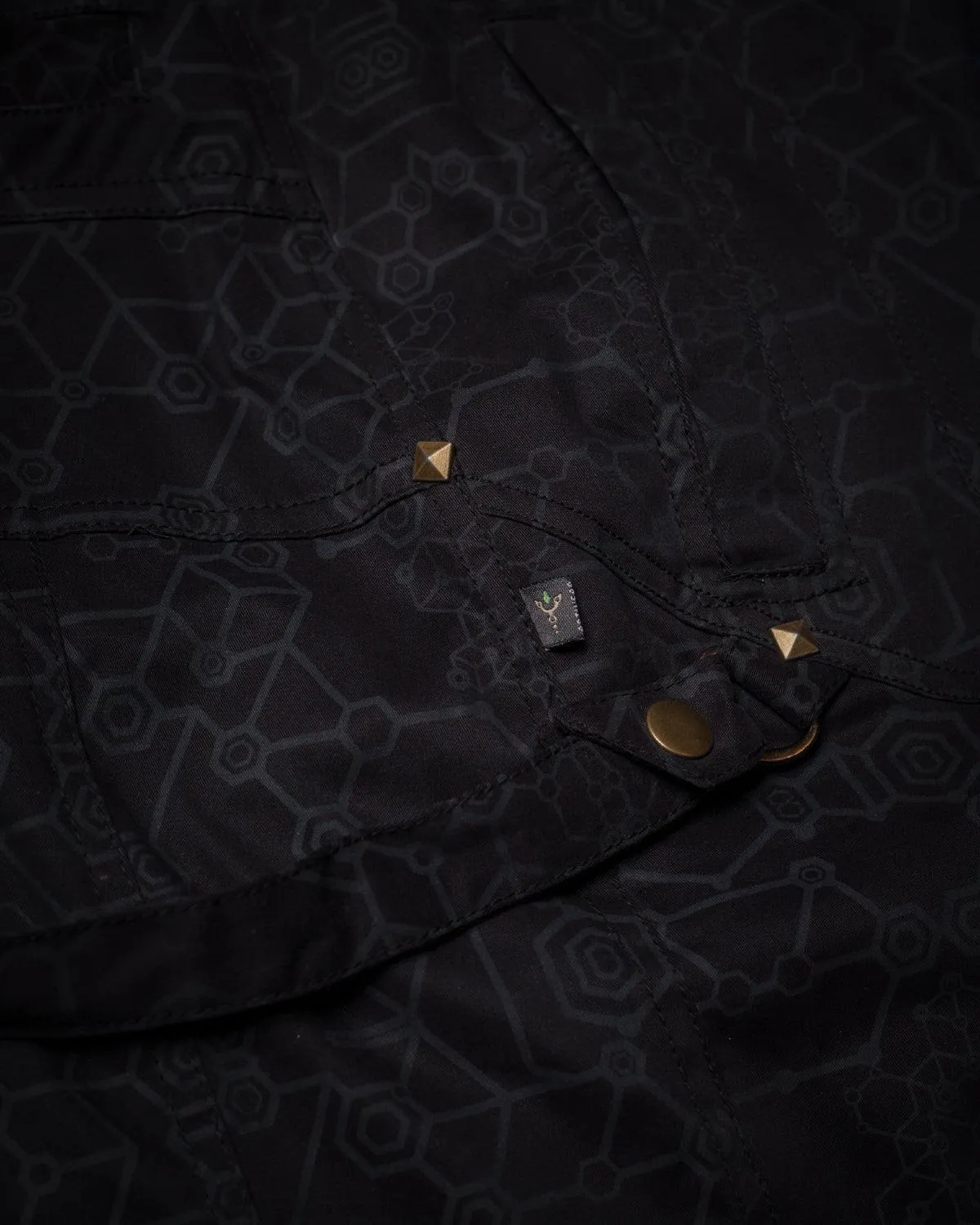 Corsaire Men Pirate / Cotton Printed - Black SHAMANKA
