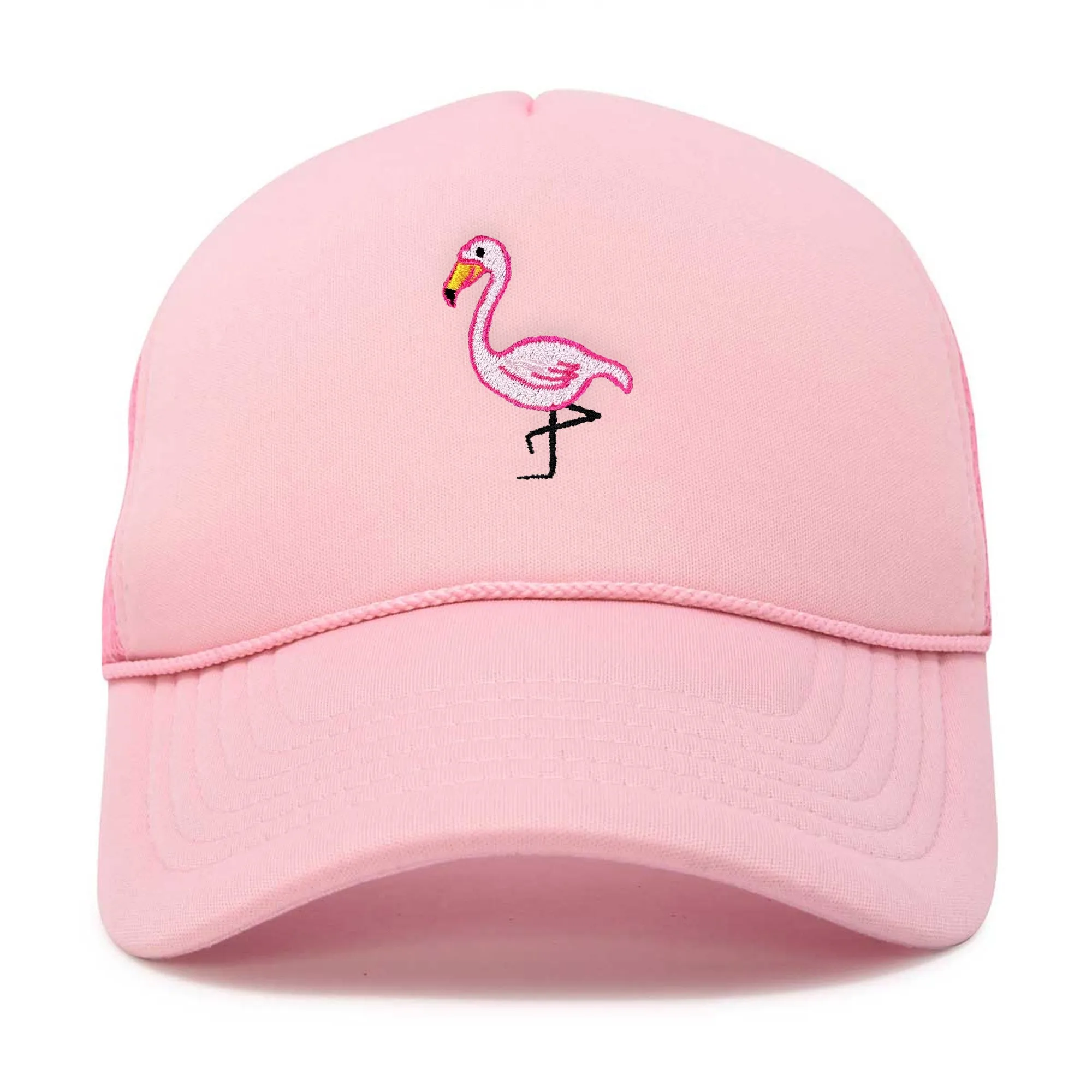 Dalix Pink Flamingo Trucker Hat