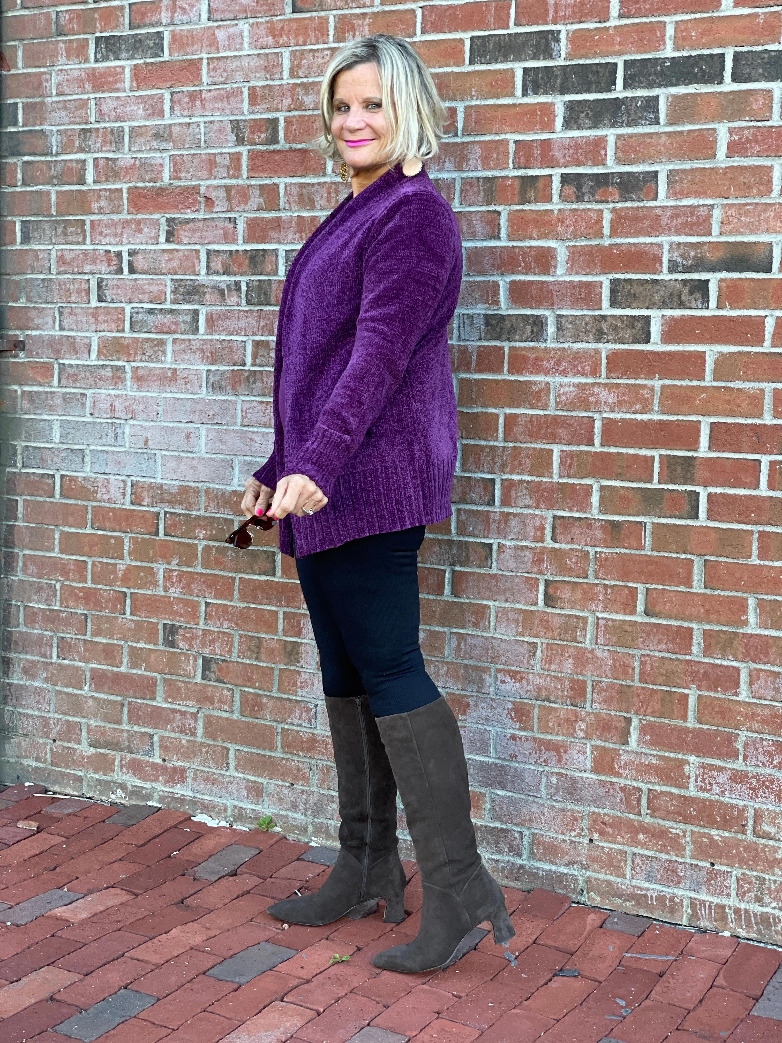 EGGPLANT-PURPLE BASE LAYER