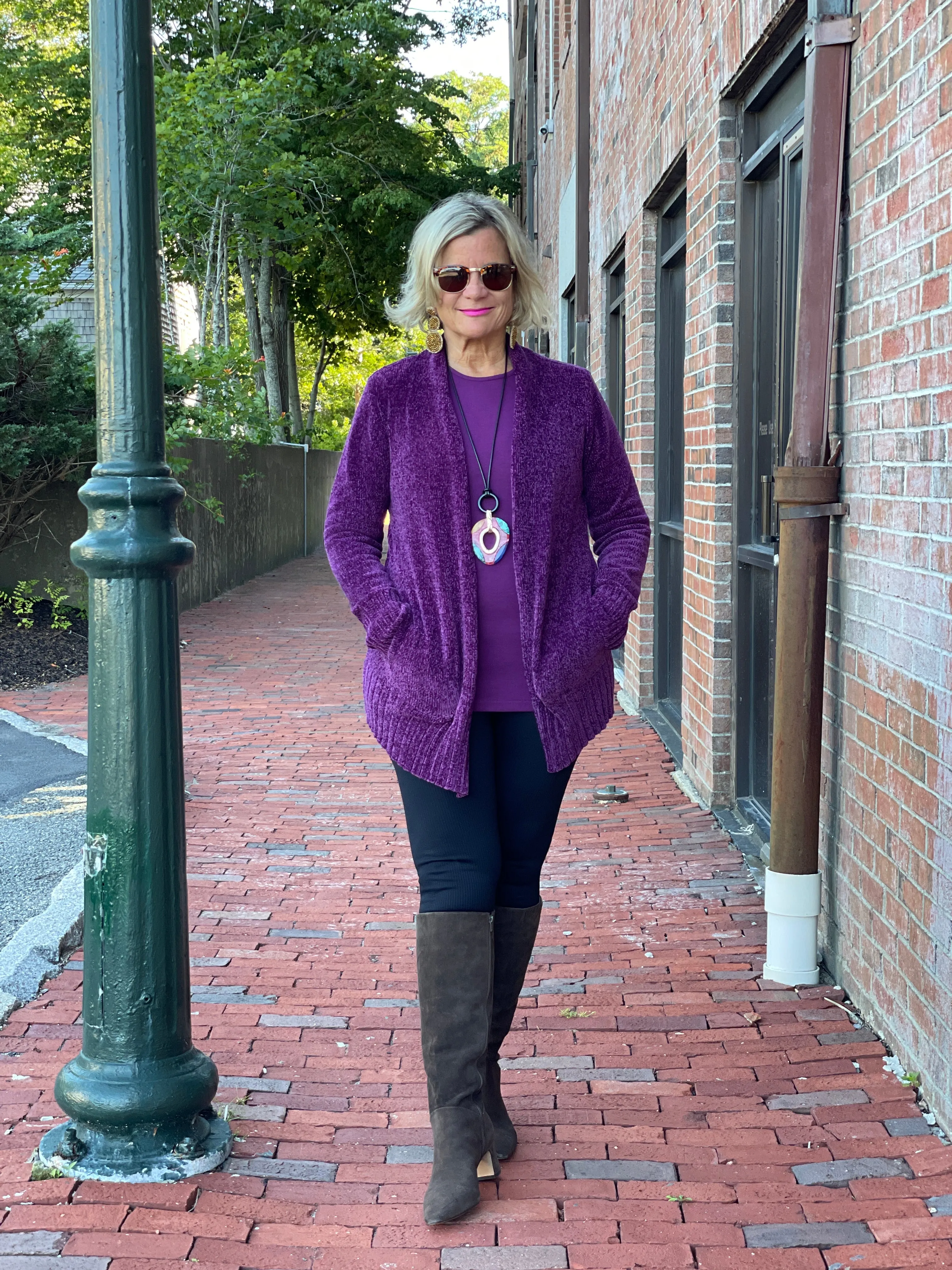 EGGPLANT-PURPLE BASE LAYER