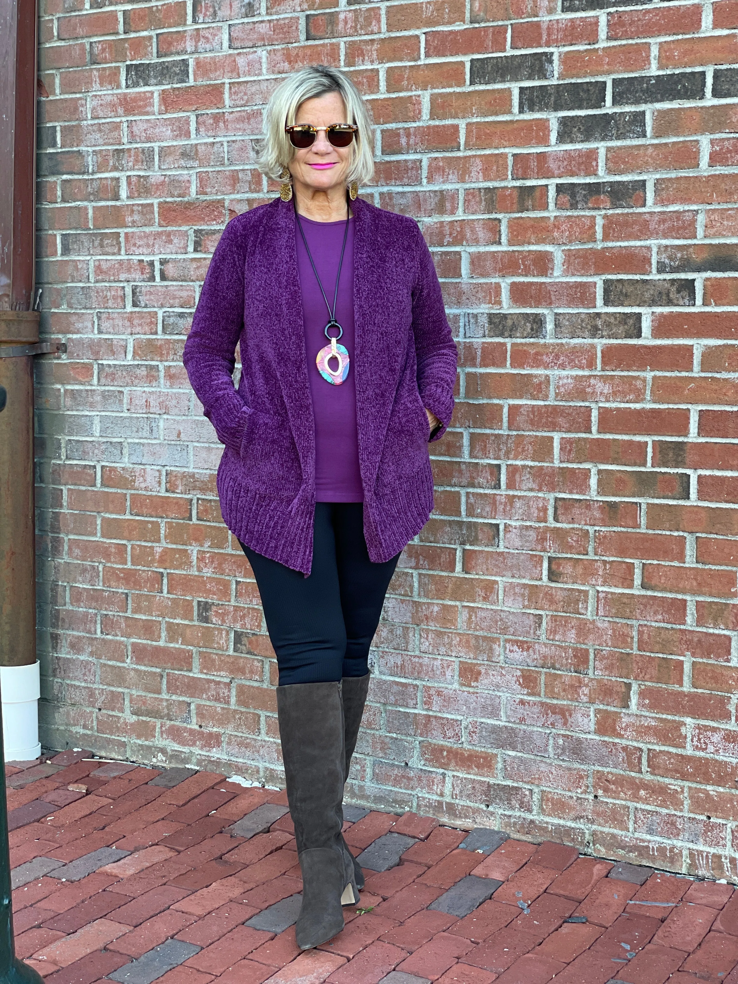 EGGPLANT-PURPLE BASE LAYER