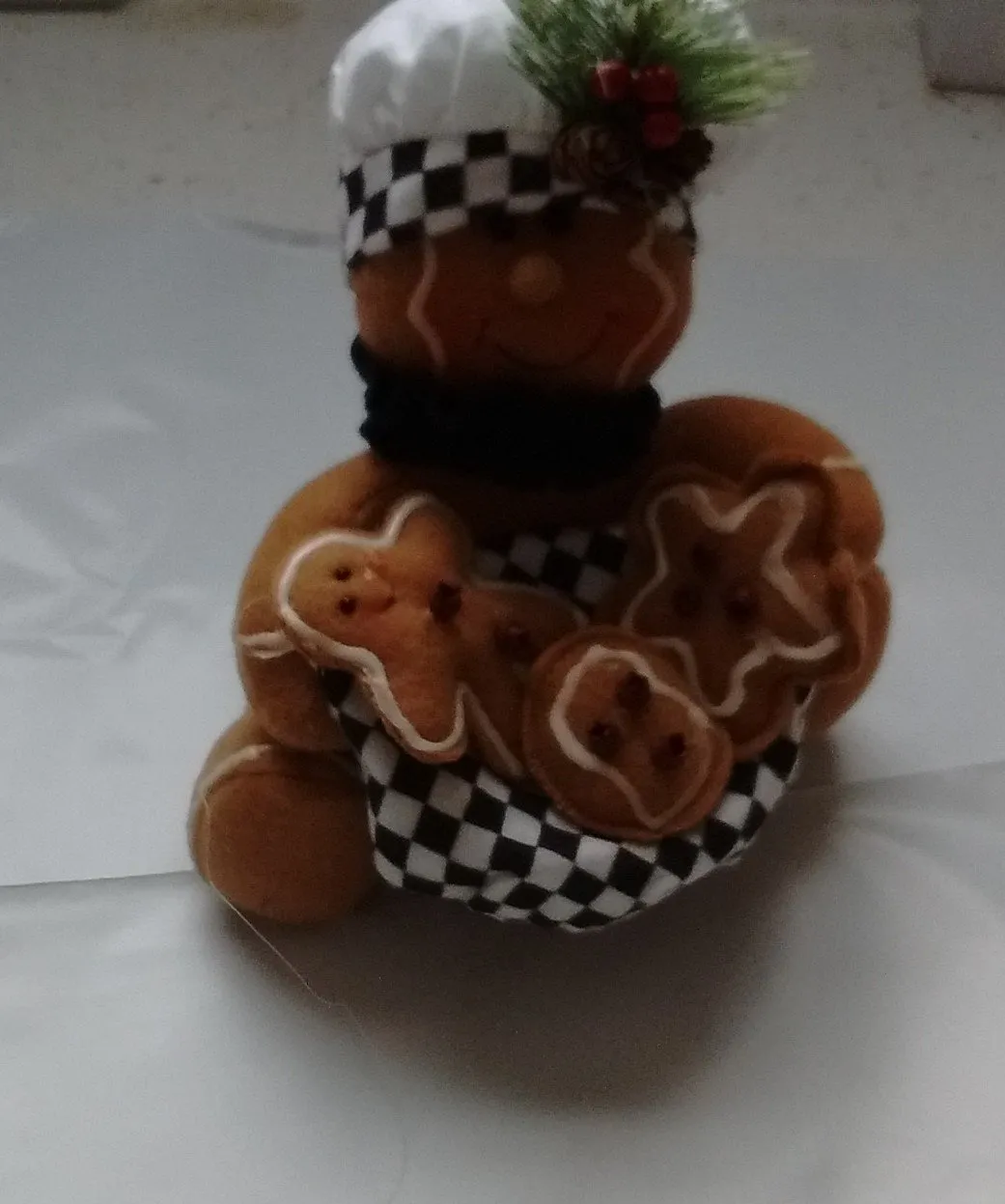Gingerbread Man  Novelty decorative item. 4 styles