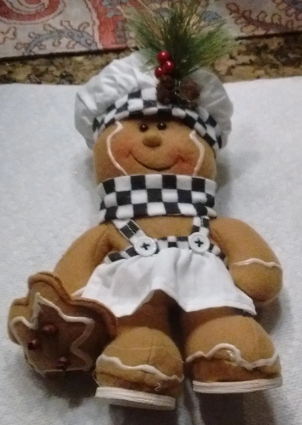 Gingerbread Man  Novelty decorative item. 4 styles