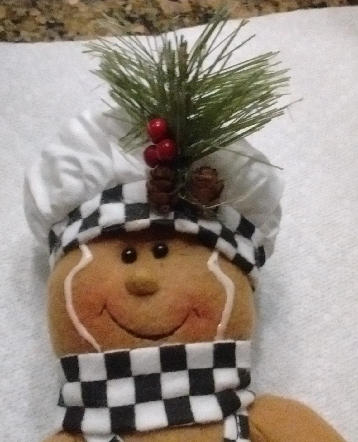Gingerbread Man  Novelty decorative item. 4 styles