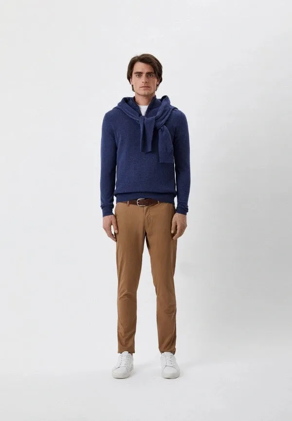 Hackett Mens L/S Merino Half Zip Zipper HM702700