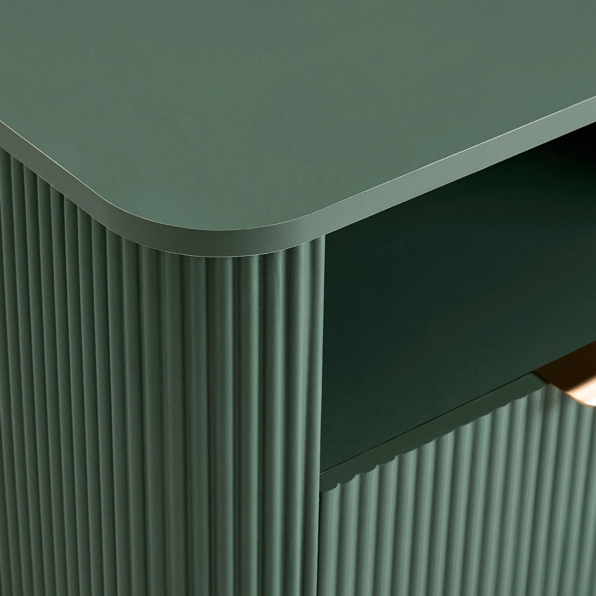 Hattie Nightstand - Dark Green
