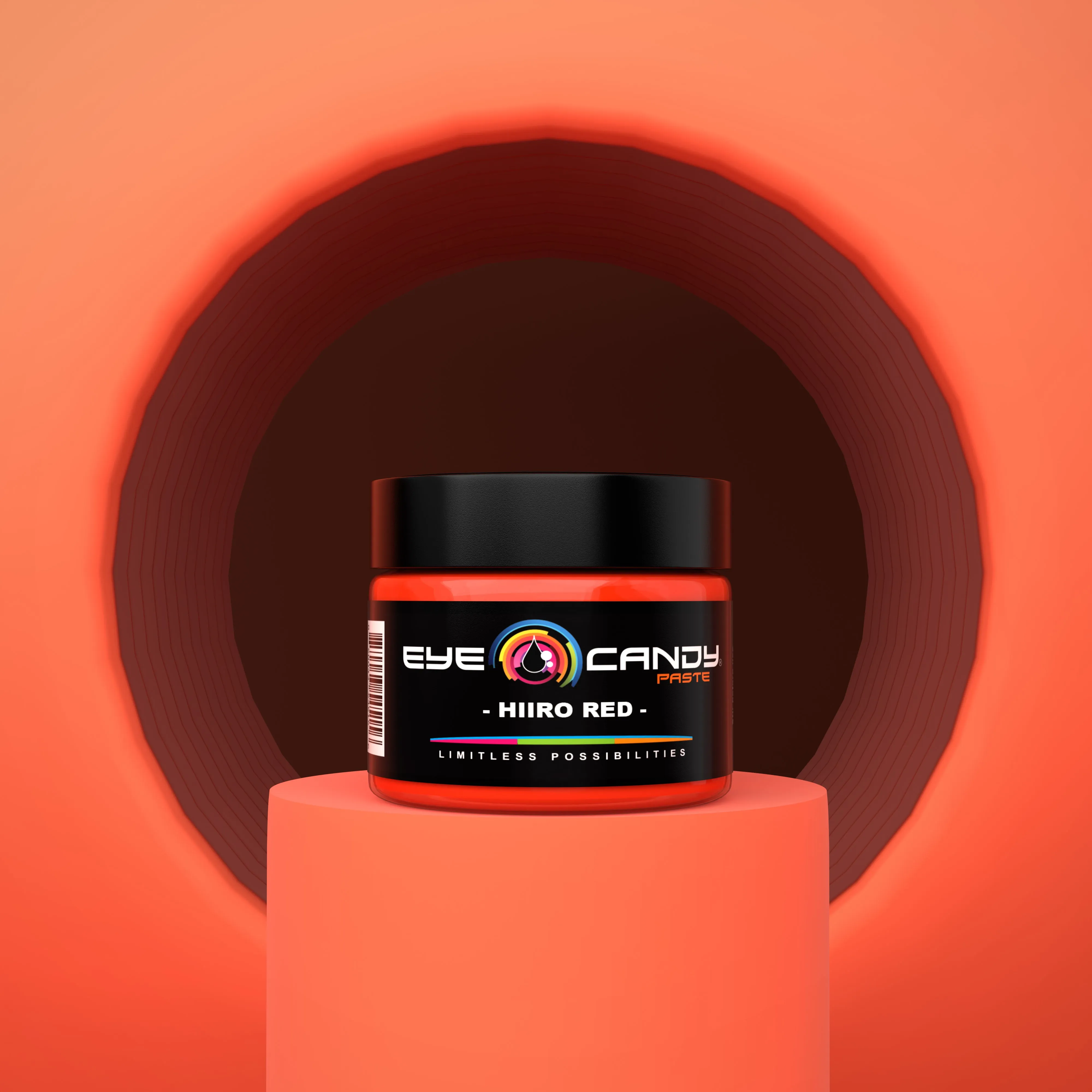 Hiiro Red Neon Paste / 2 oz.