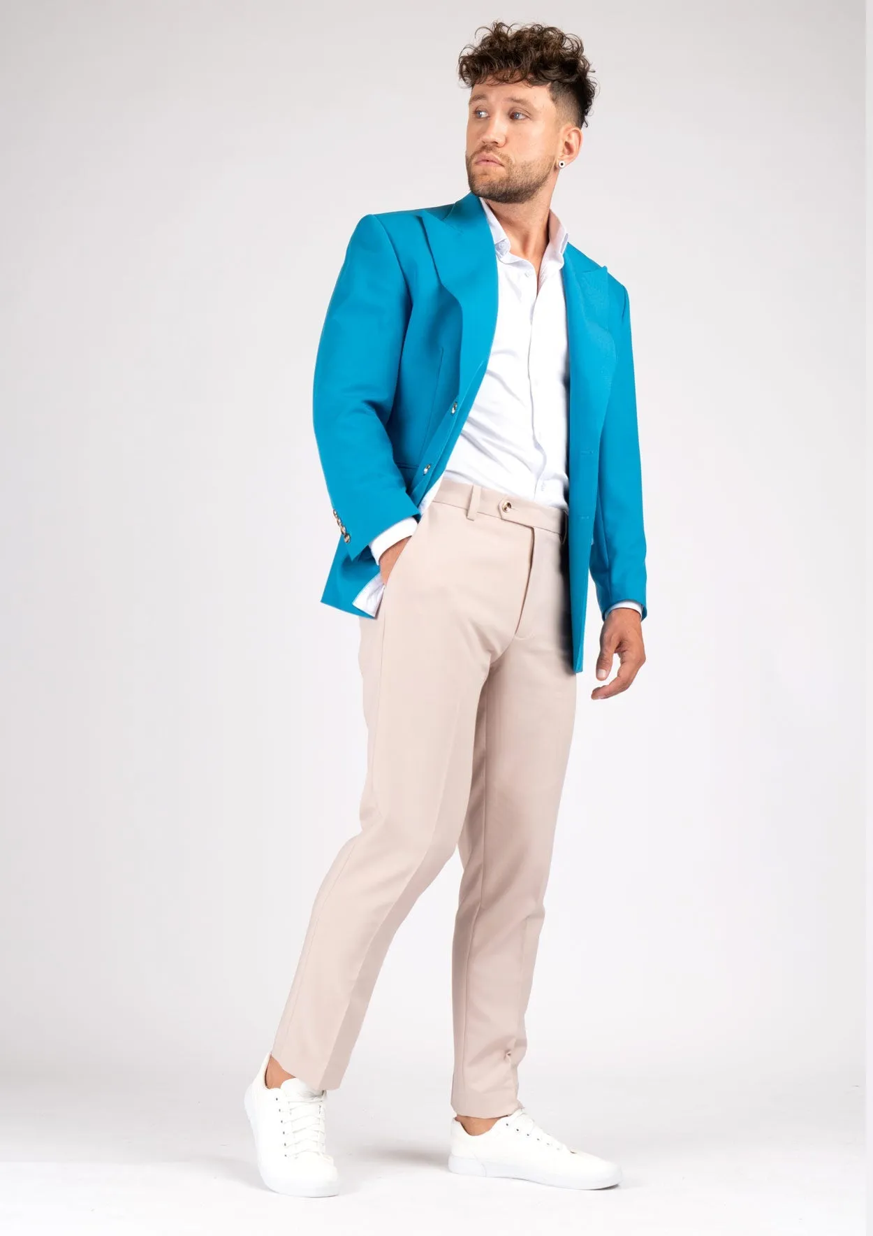 Hudson Sapphire Blue Stretch Jacket