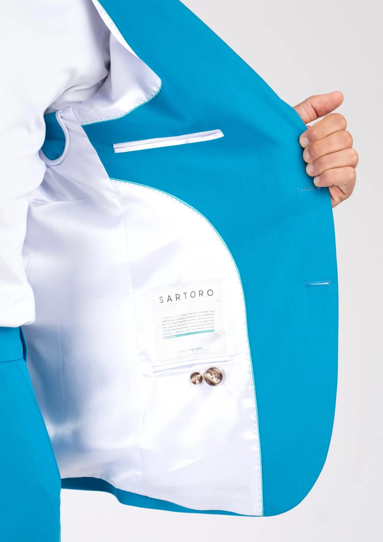 Hudson Sapphire Blue Stretch Jacket