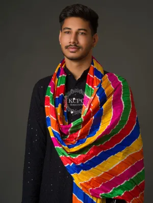 KcPc Styles Chinon Colorful Mens Dupatta