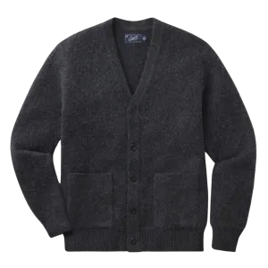 Kent Mohair Cardigan - Charcoal