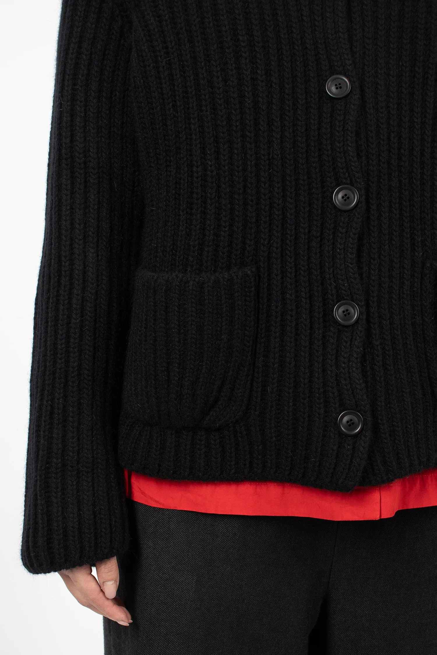 Lamo Cardigan Black