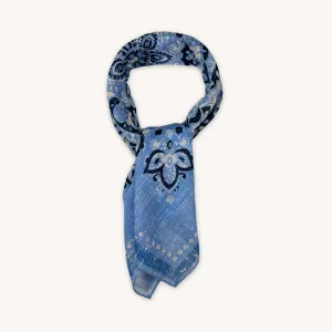 Light Blue Cotton Bandana
