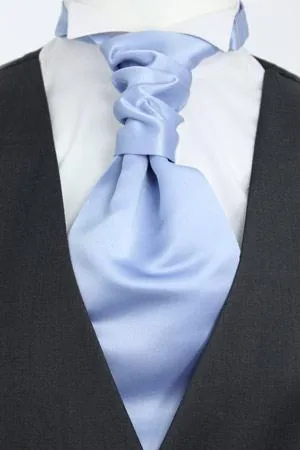 Light Steel Blue Wedding Cravat