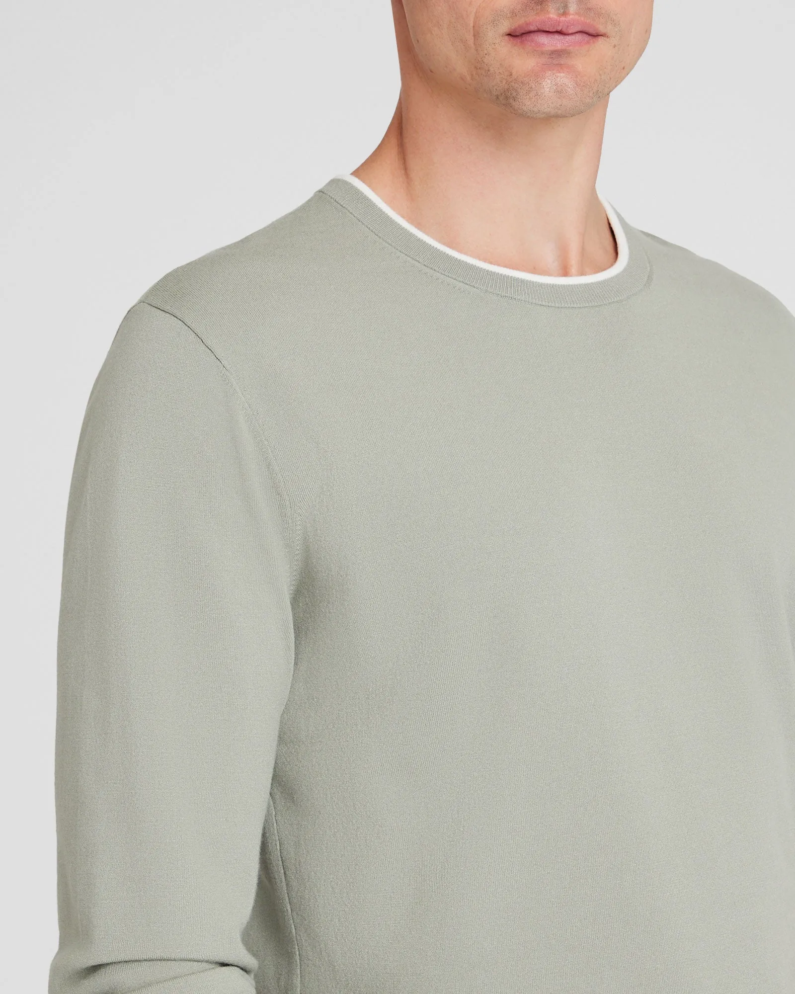 Long-Sleeve Tech Crewneck