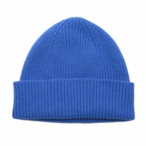 Mackie - Barra Hat Royal UNISEXE - Bonnet Laine Angora Bleu Electrique