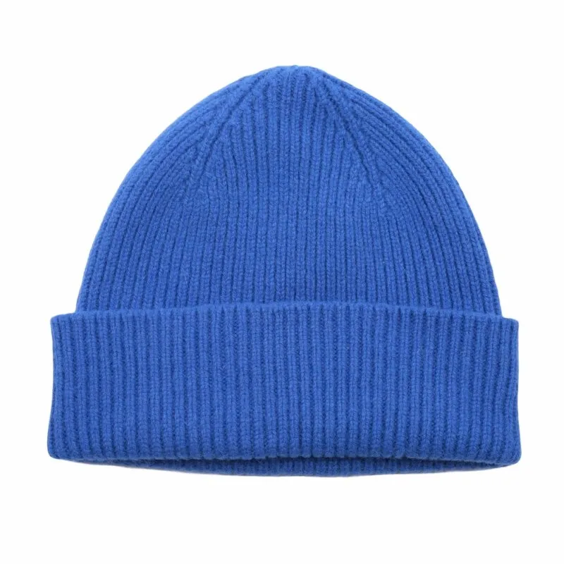 Mackie - Barra Hat Royal UNISEXE - Bonnet Laine Angora Bleu Electrique