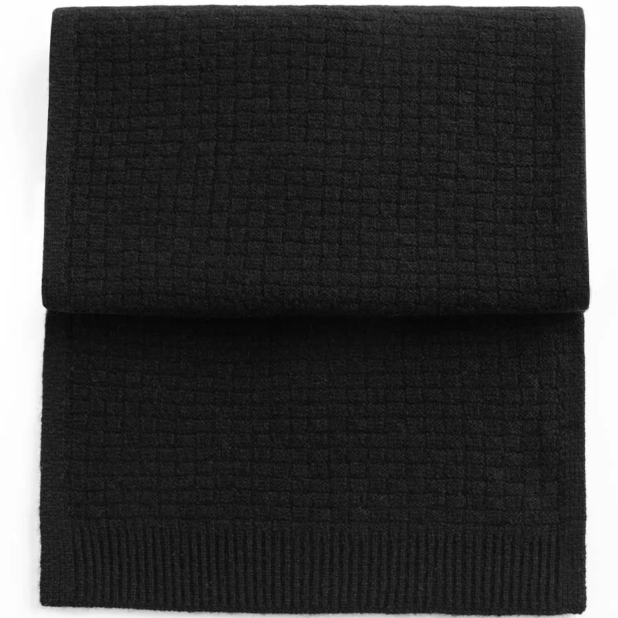 Mens Ilmio Wool Knit Scarf #11