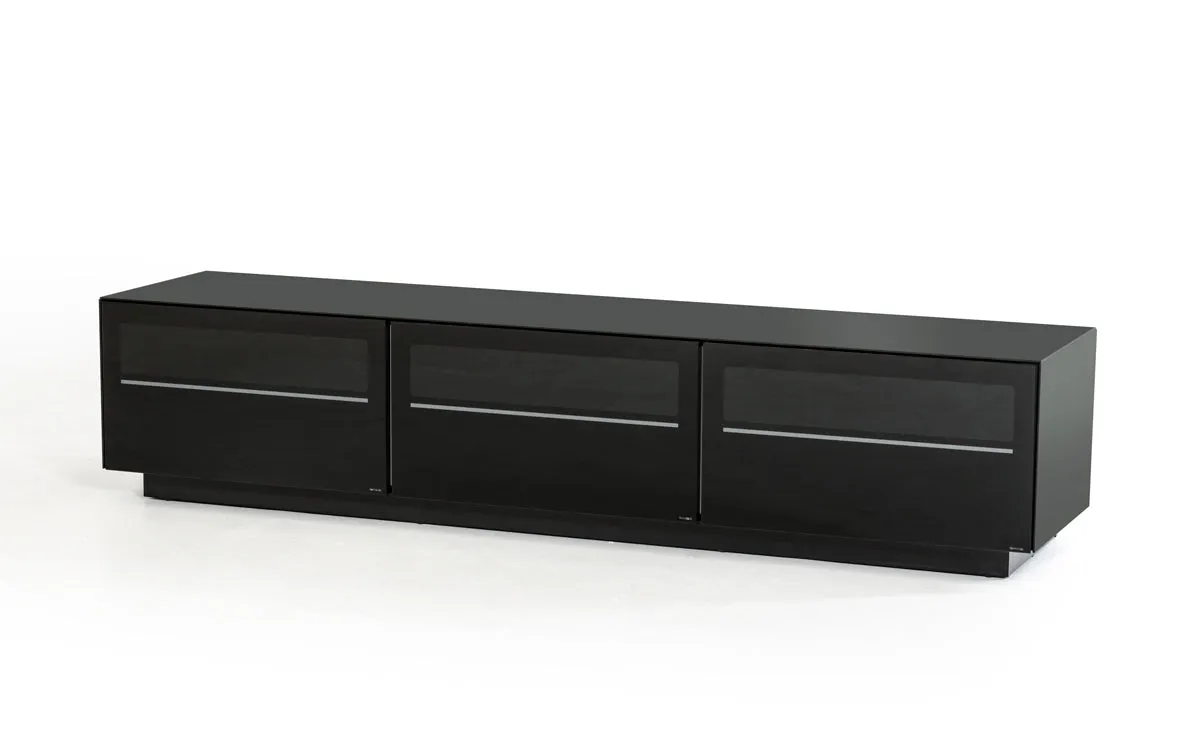 Modrest Landon Contemporary Black TV Stand