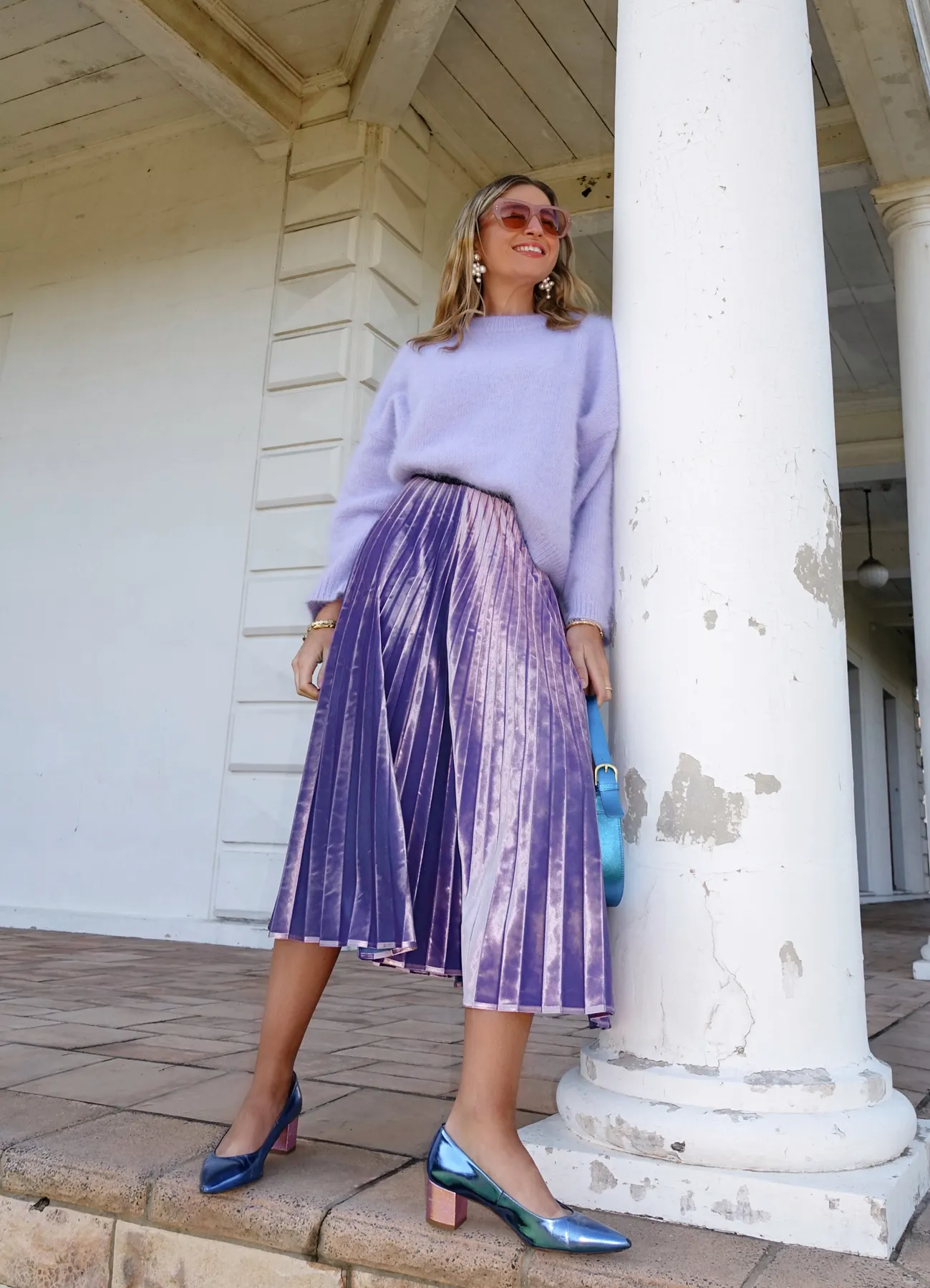 Montreal Angora Knit Lilac