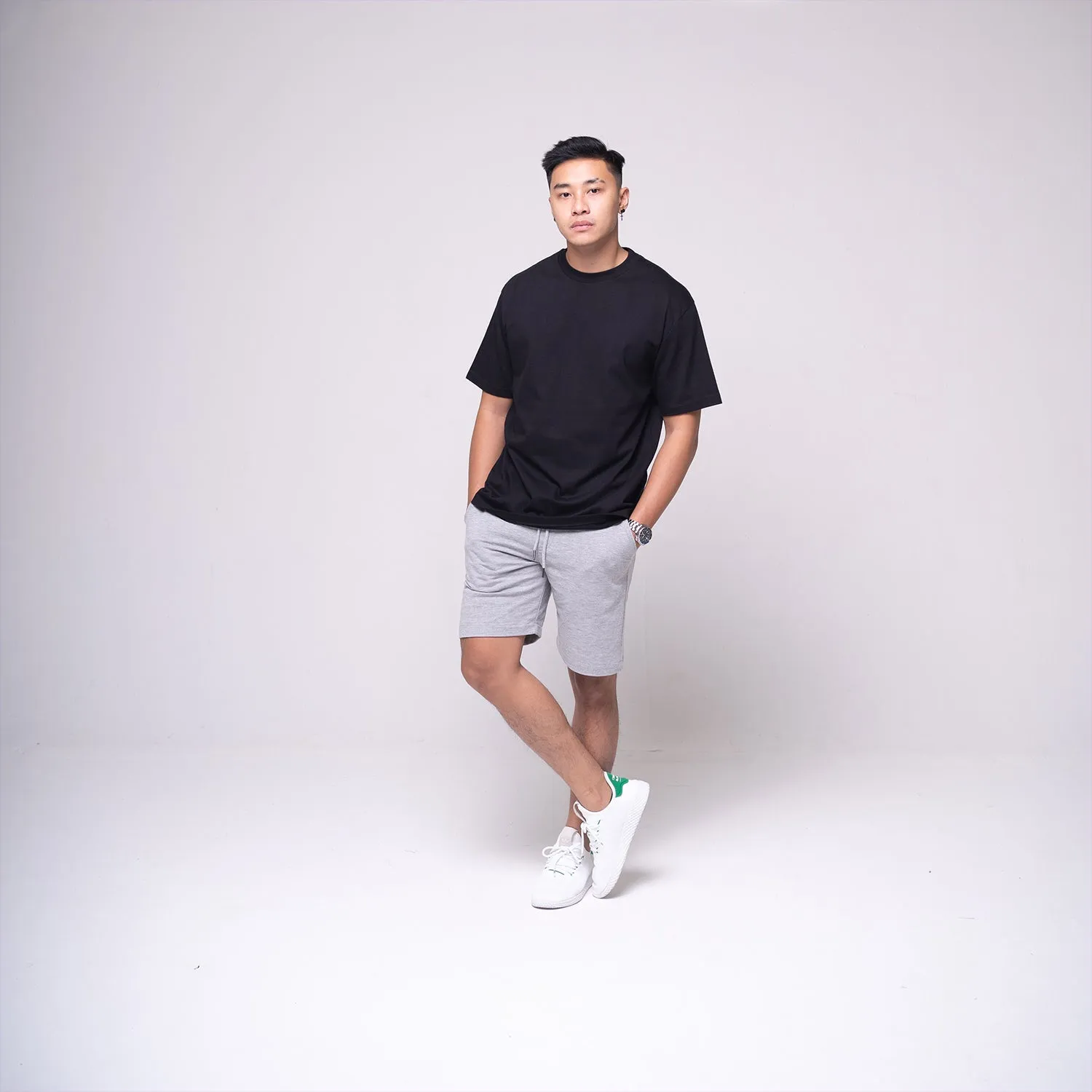 Oversized Basic T-shirt Black