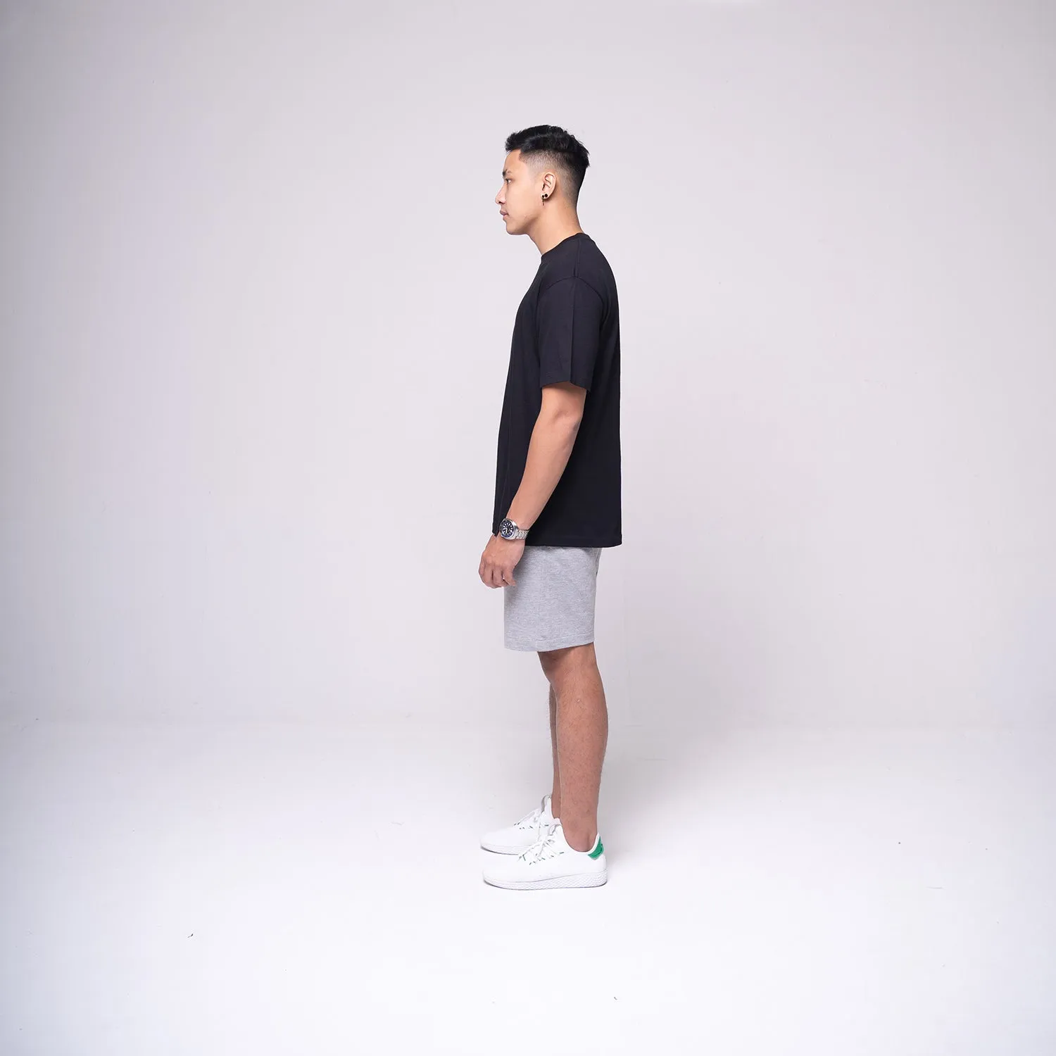 Oversized Basic T-shirt Black