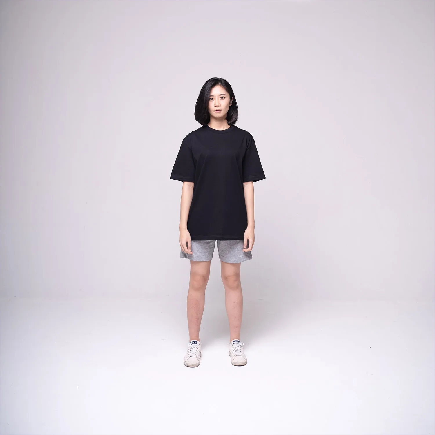 Oversized Basic T-shirt Black