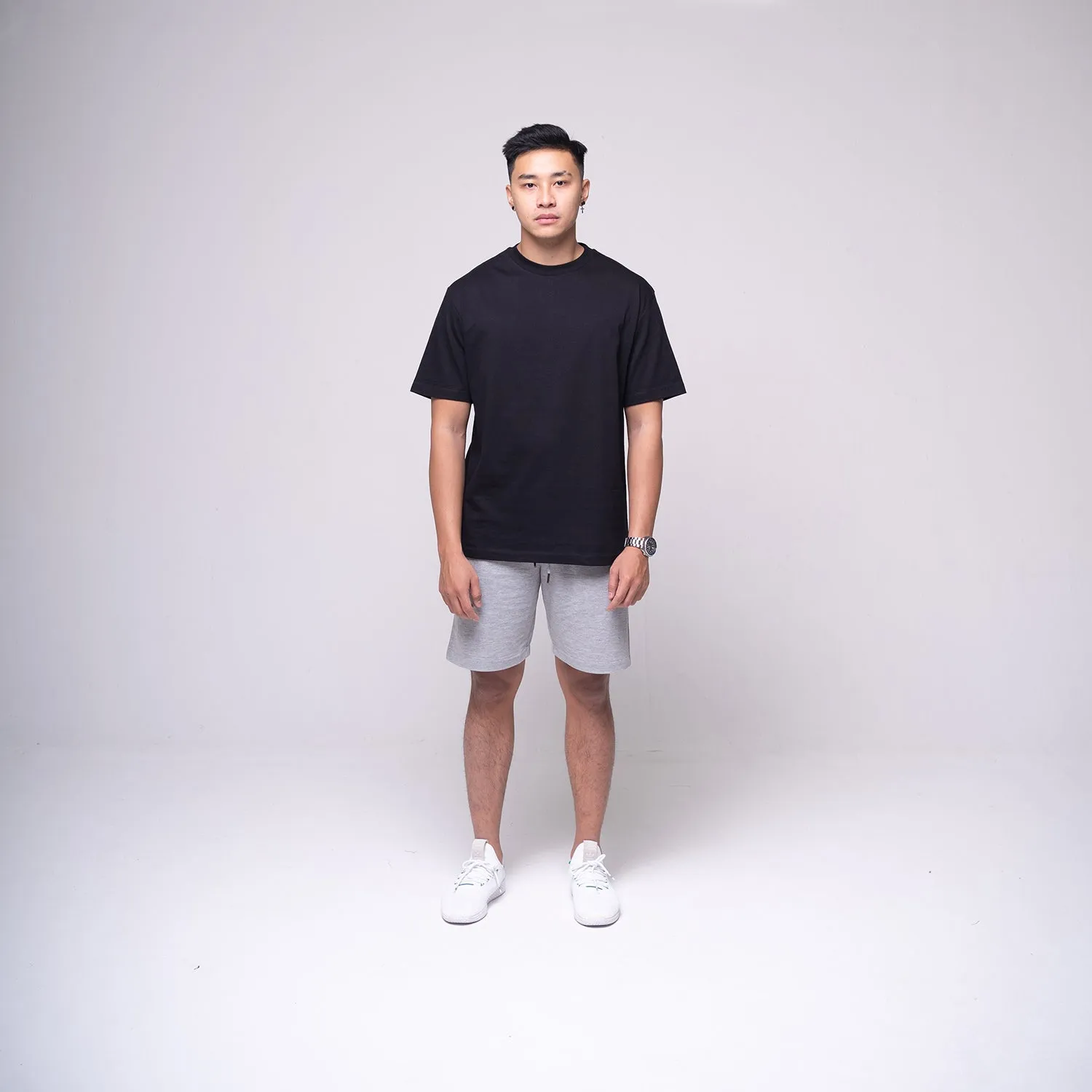 Oversized Basic T-shirt Black