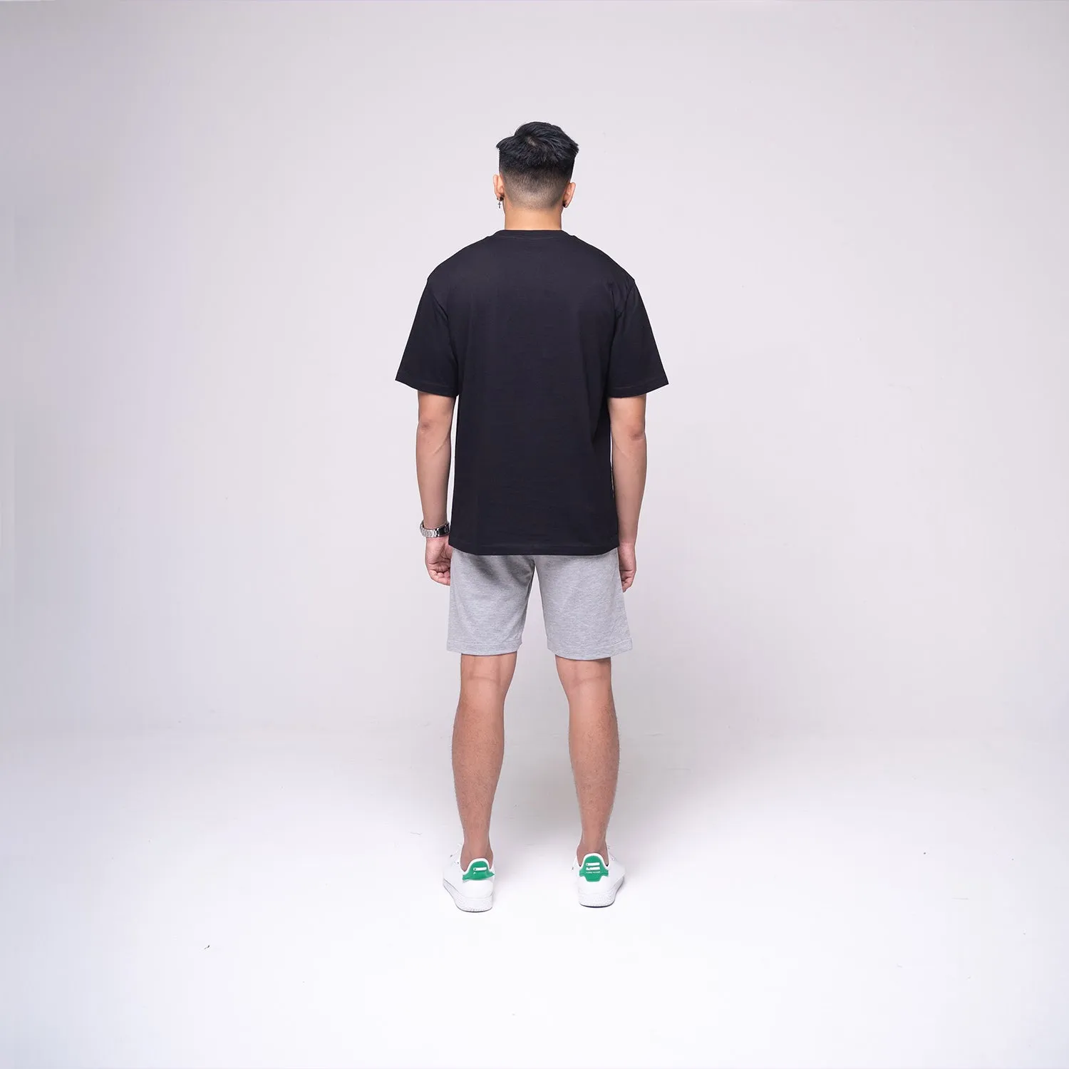 Oversized Basic T-shirt Black