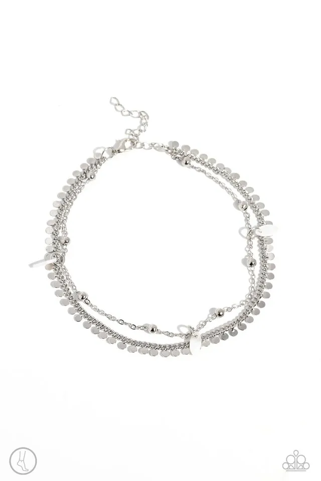 Paparazzi Bracelet ~ Surf City - White
