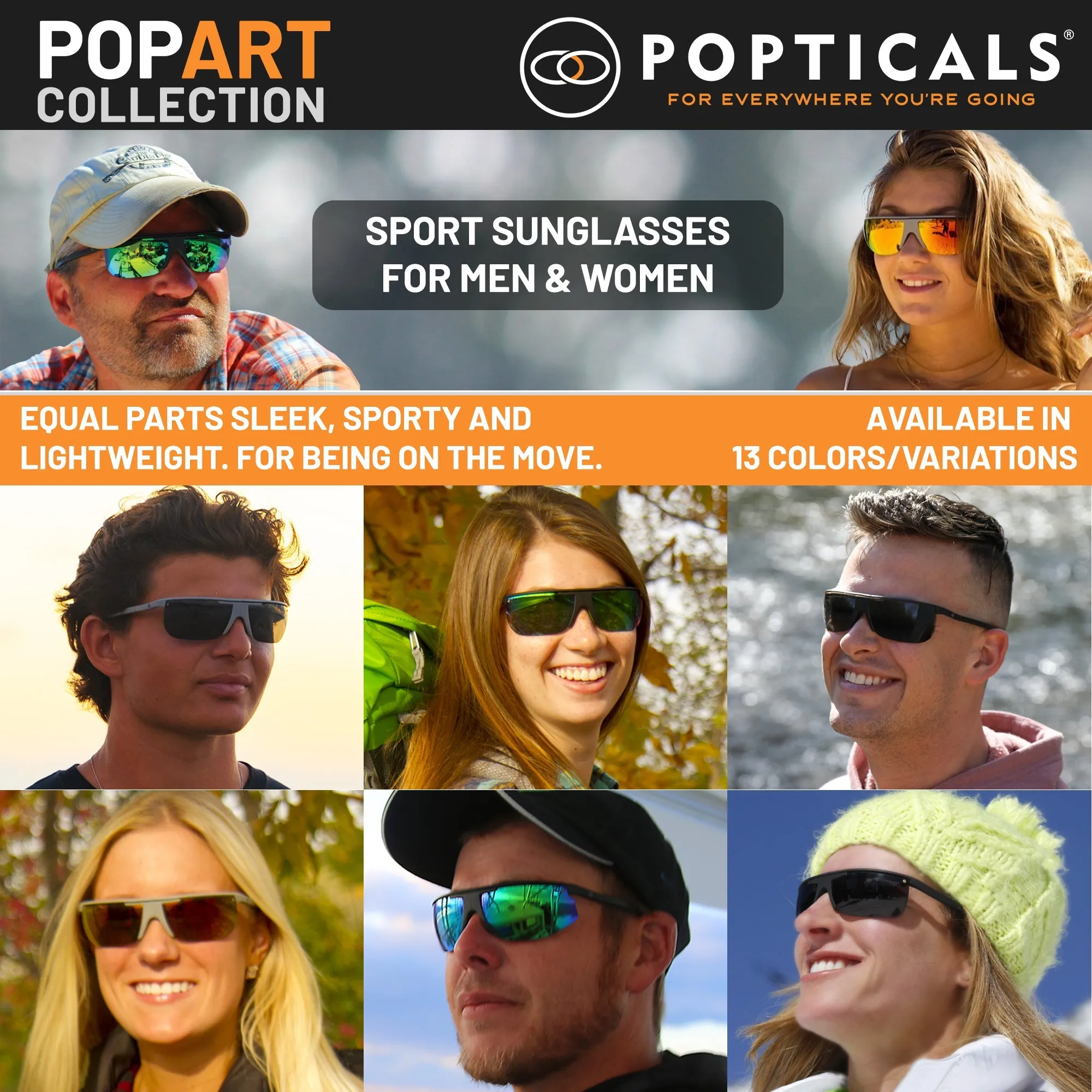 POPART | Non-Polarized, Matte Black, Gray Lens