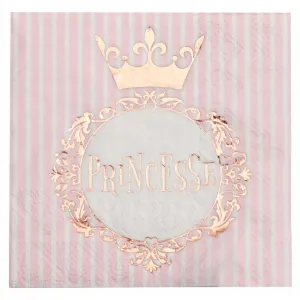 Princess Birthday Large Lunch Napkins, 20 Count