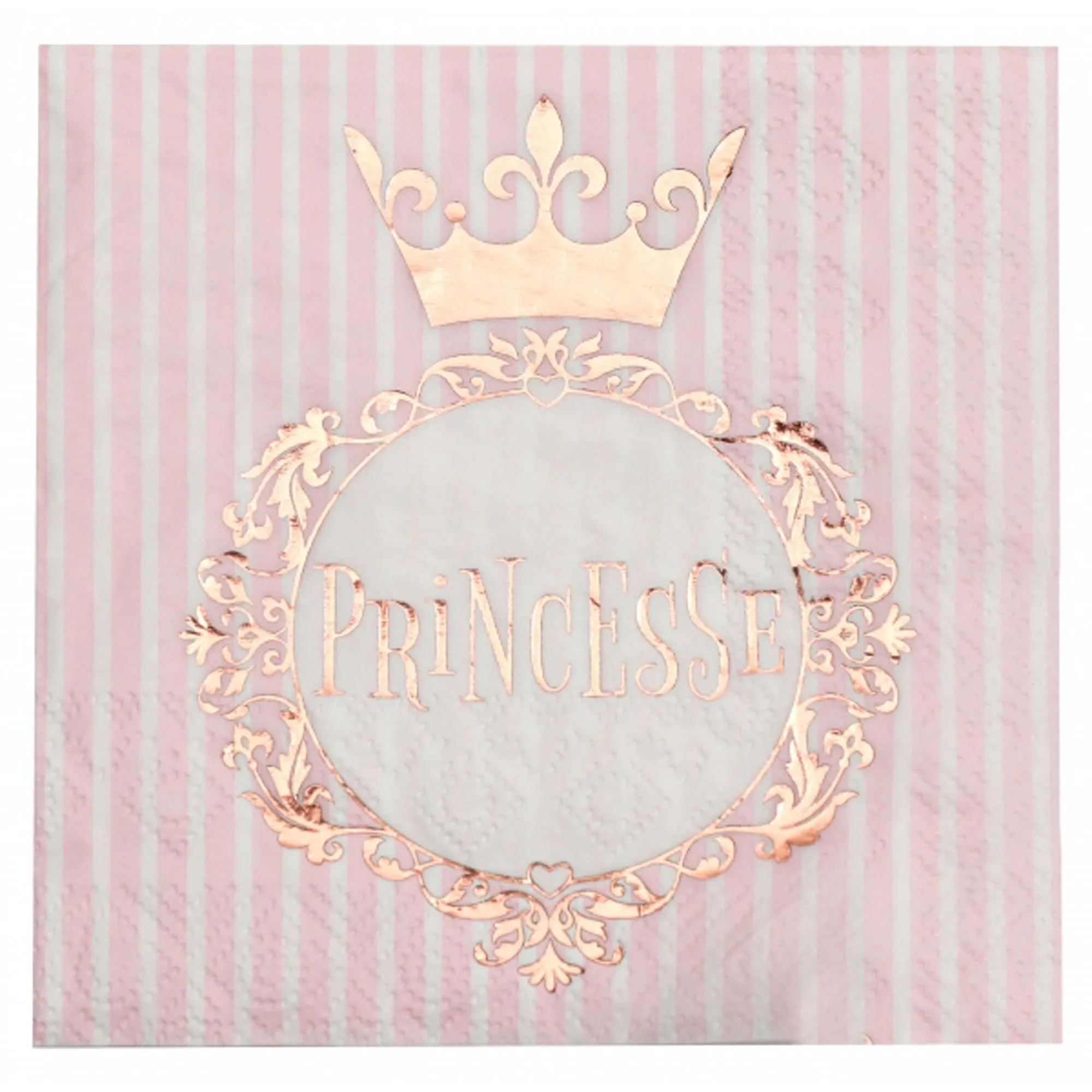 Princess Birthday Large Lunch Napkins, 20 Count