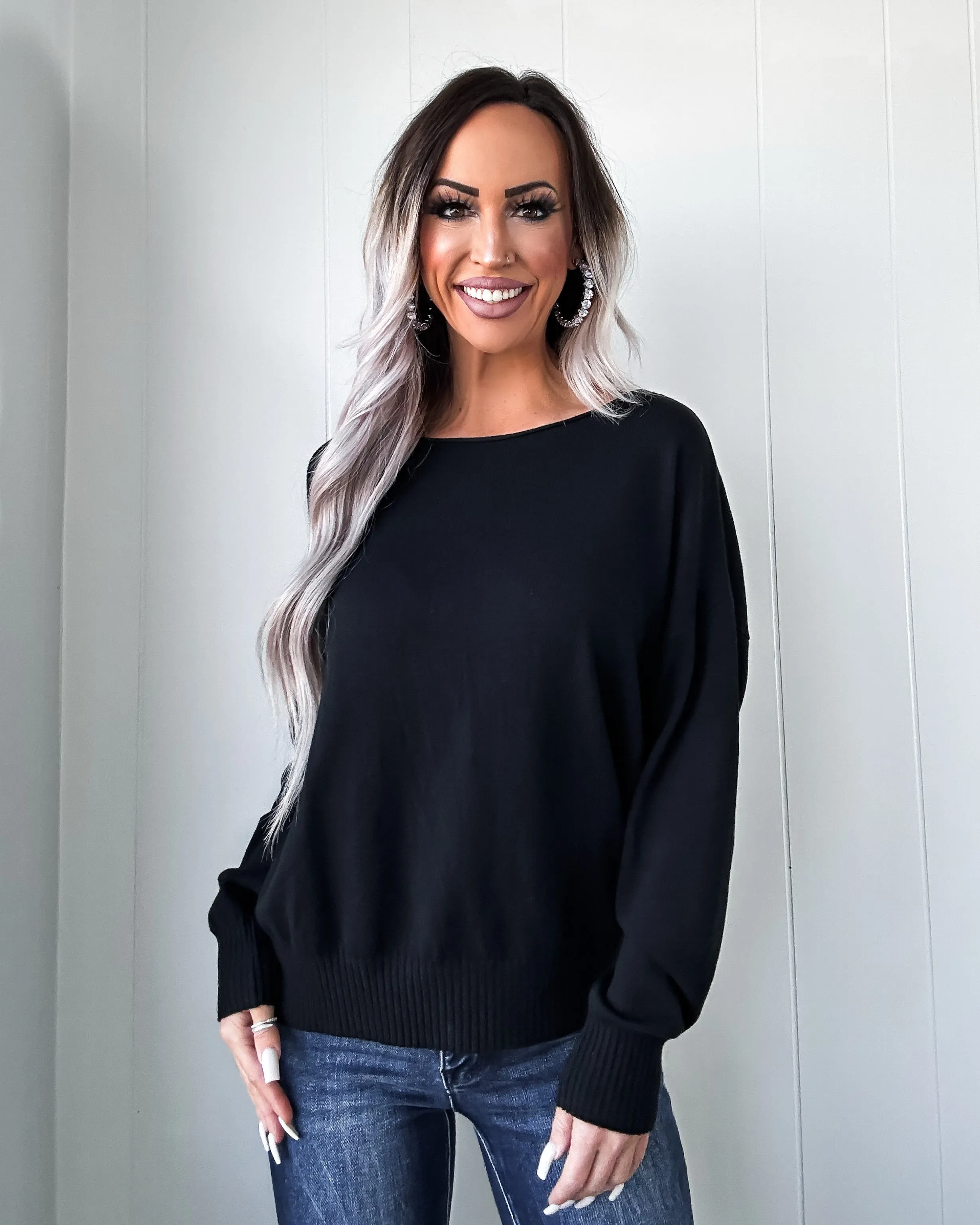 Pure Form Sweater - Black