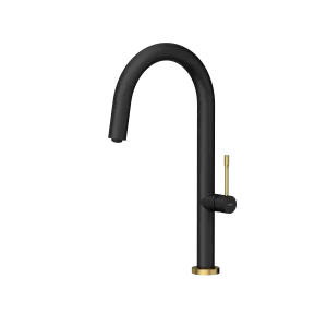 Quadron Haley kitchen tap, Matte Black Mix&Match