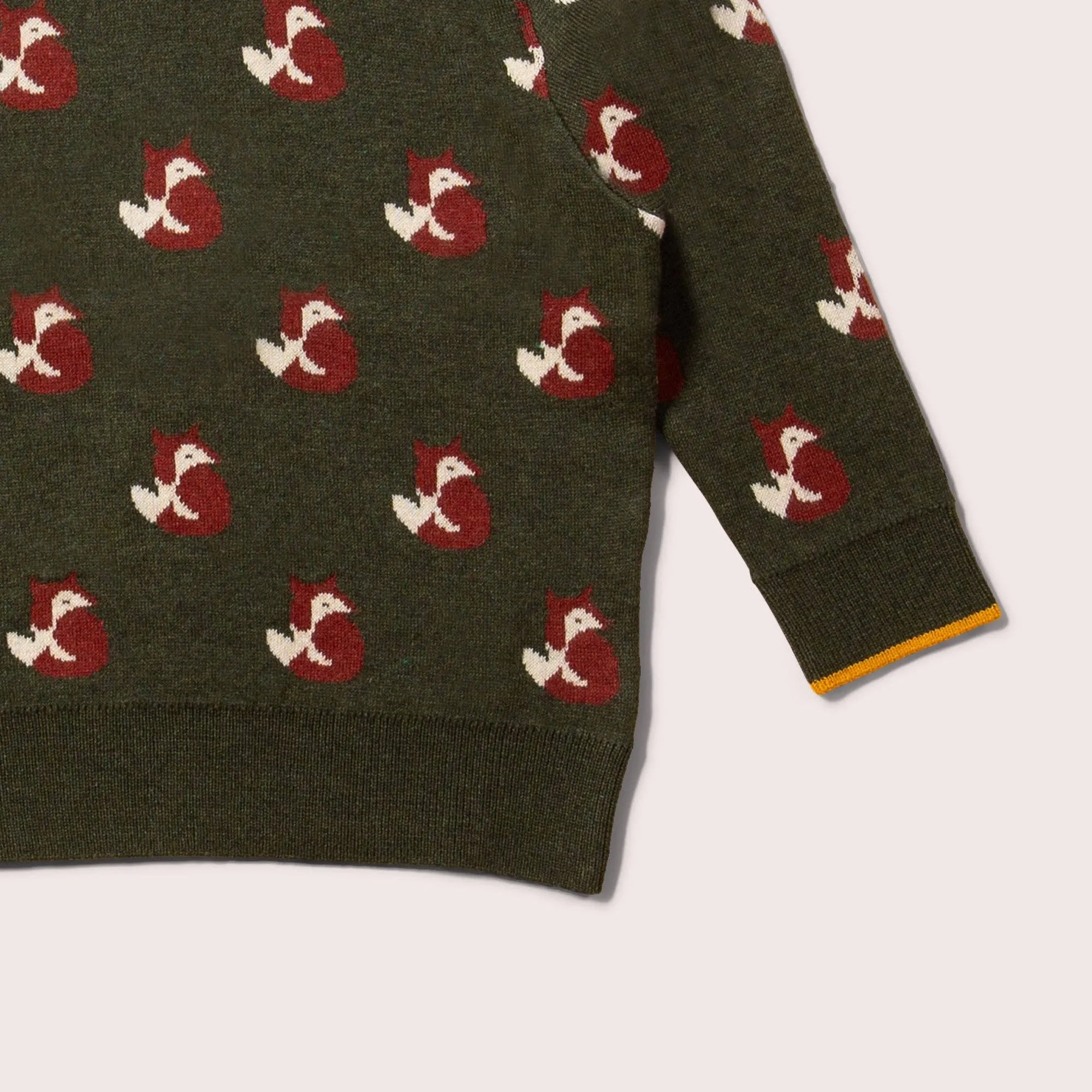 "From One To Another" Fox Knitted Sweater