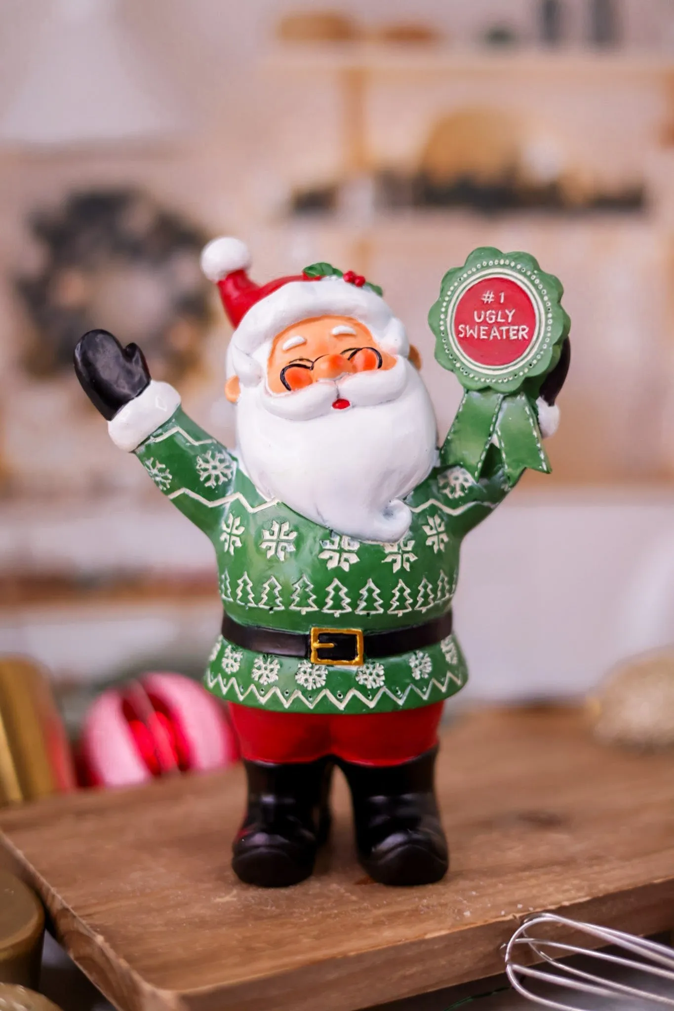Resin Santa Claus Figurines (4 Styles) FINAL SALE