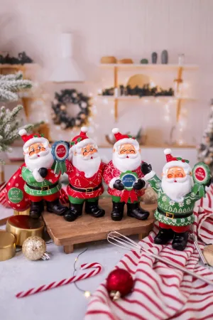 Resin Santa Claus Figurines (4 Styles) FINAL SALE