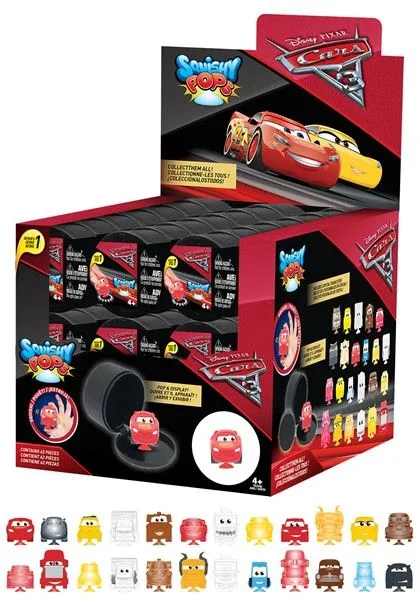 Squishy Pop Cars (Styles Vary)