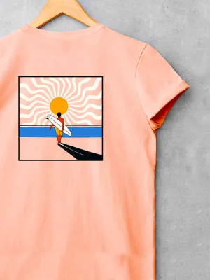 Surfer Boy | Backprint T shirt